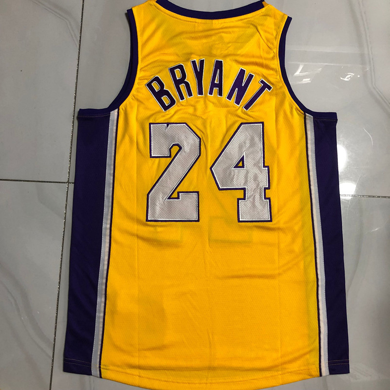 Los Angeles Lakers Kobe Bean Bryant #24 2009-10 Throwback Jersey - Dense Embroidery