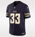 Men's Minnesota Vikings Aaron Jones #33 Game Jersey