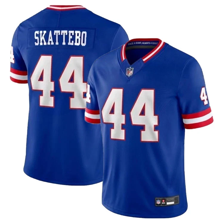 Cam Skattebo #44 New York Giants Vapor F.U.S.E. Limited Jersey