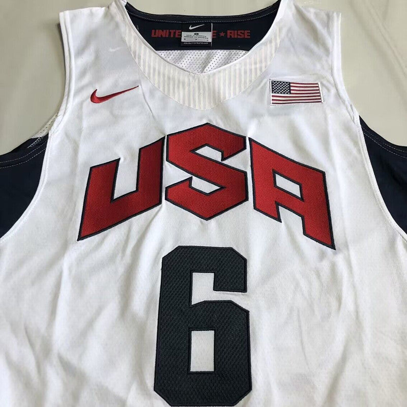 Dream Team James 6 White MN