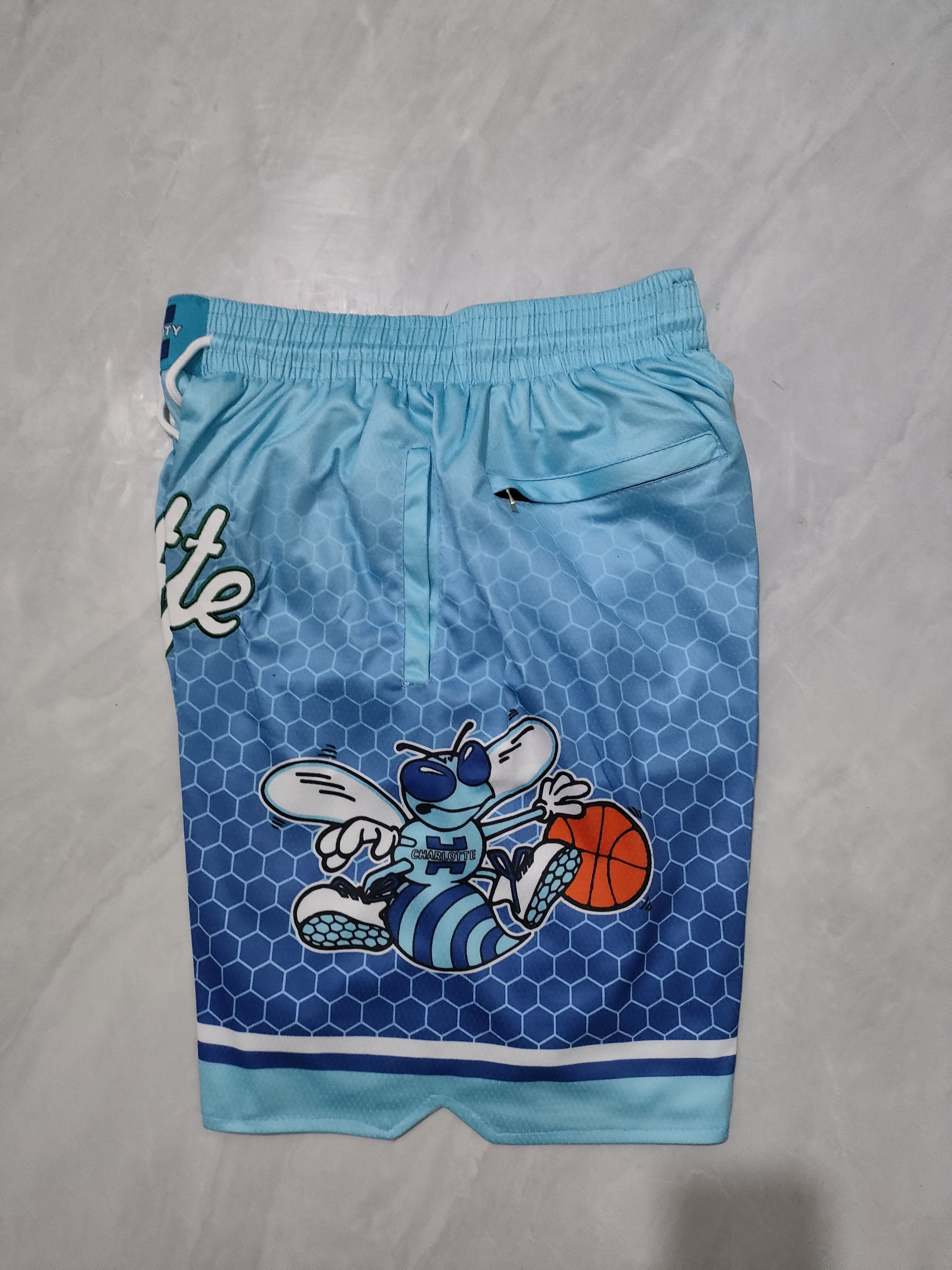 Charlotte Hornets Blue City Edition Pocket Shorts