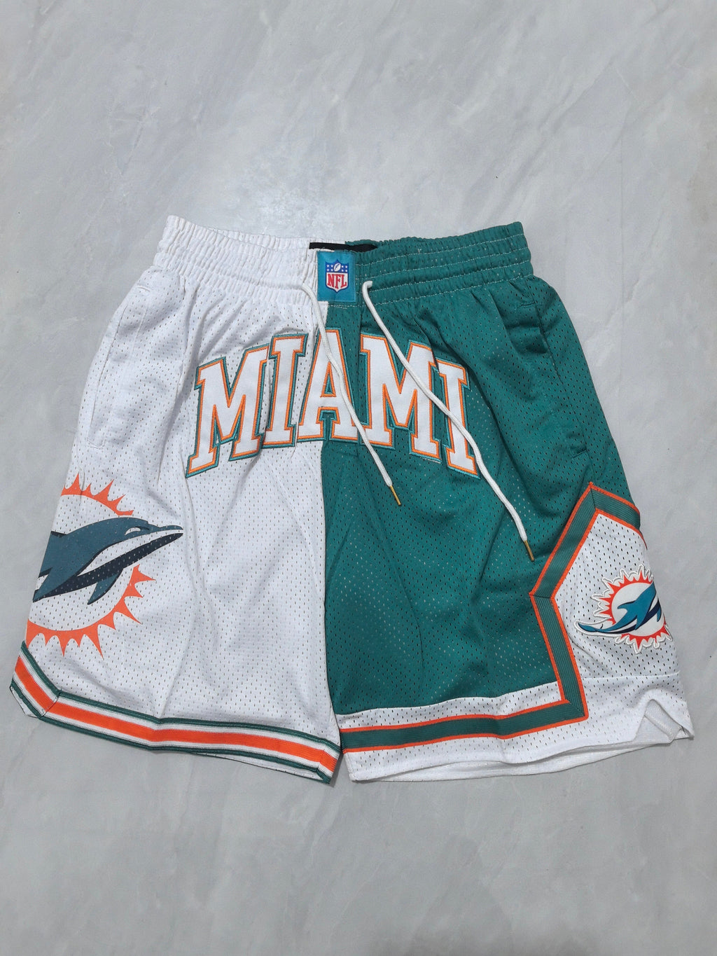 Miami Dolphins Patchwork Pocket Shorts