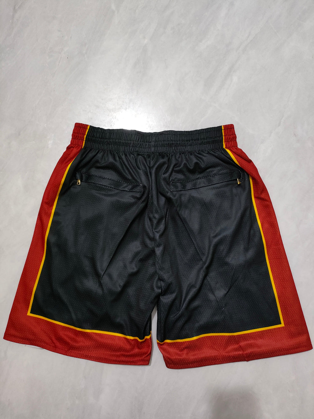 Miami Heat Black Regular Pocket Shorts