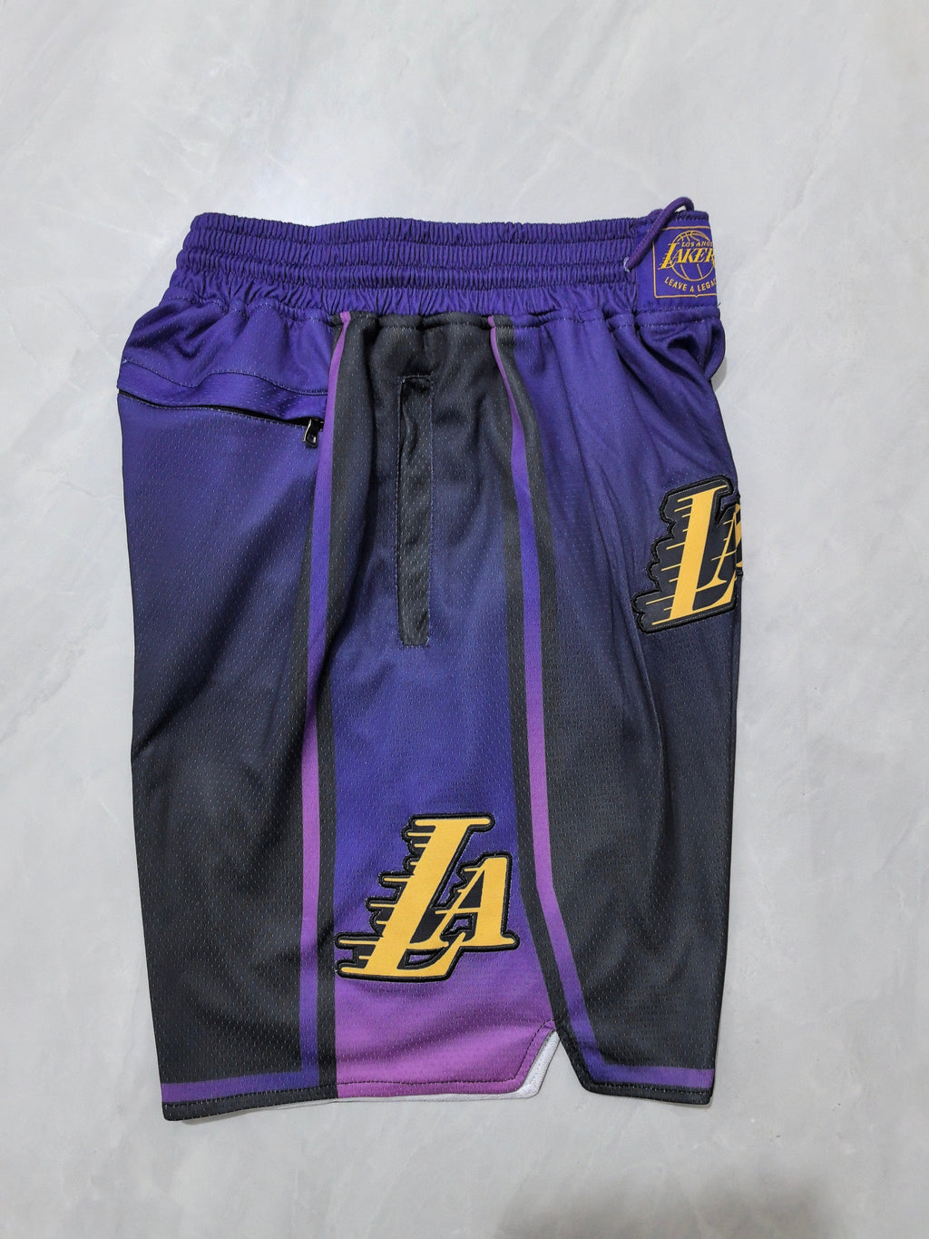Los Angeles Lakers 2025 Purple City Edition Pocket Shorts