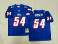 Mens Tedy Bruschi#54 New England Patriots Vintage Throwback Jersey