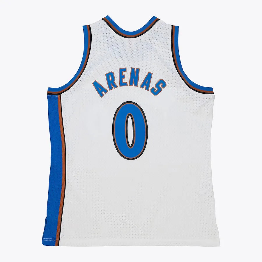 Men's Gilbert Arenas White Washington Wizards 2004/05 Jersey