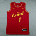 Cleveland Cavaliers James Harden #1 2026 City Edition — Embroidered Jersey
