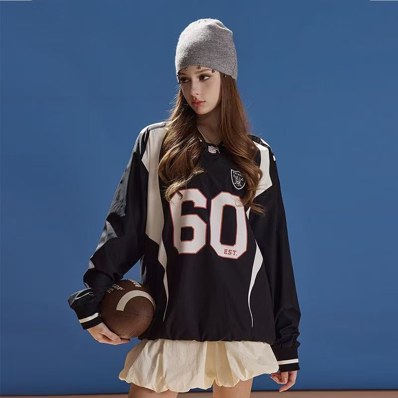 Raiders Long-Sleeve Athletic Training Jersey
