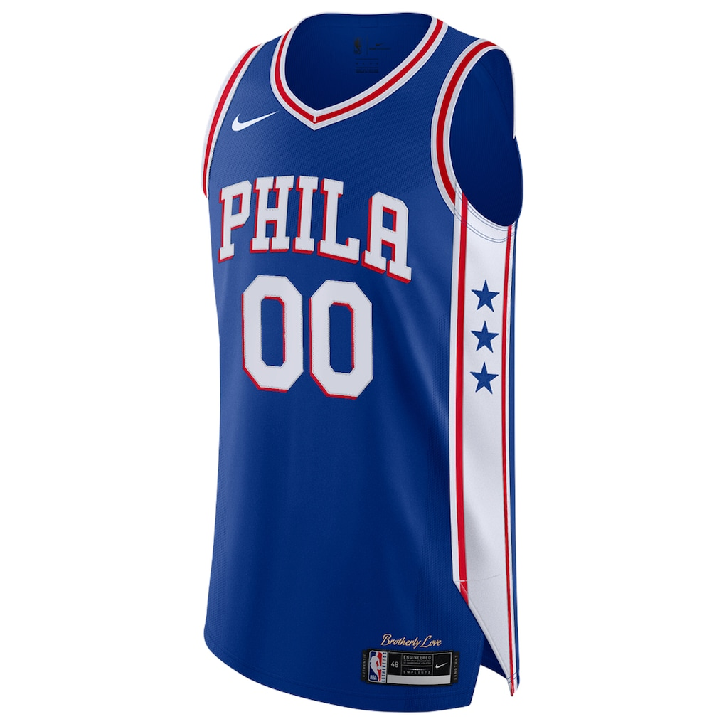 Custom Philadelphia 76ers Player Edition Jersey