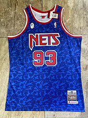 BROOKLYN NETS BAPE  Blue 93 MN