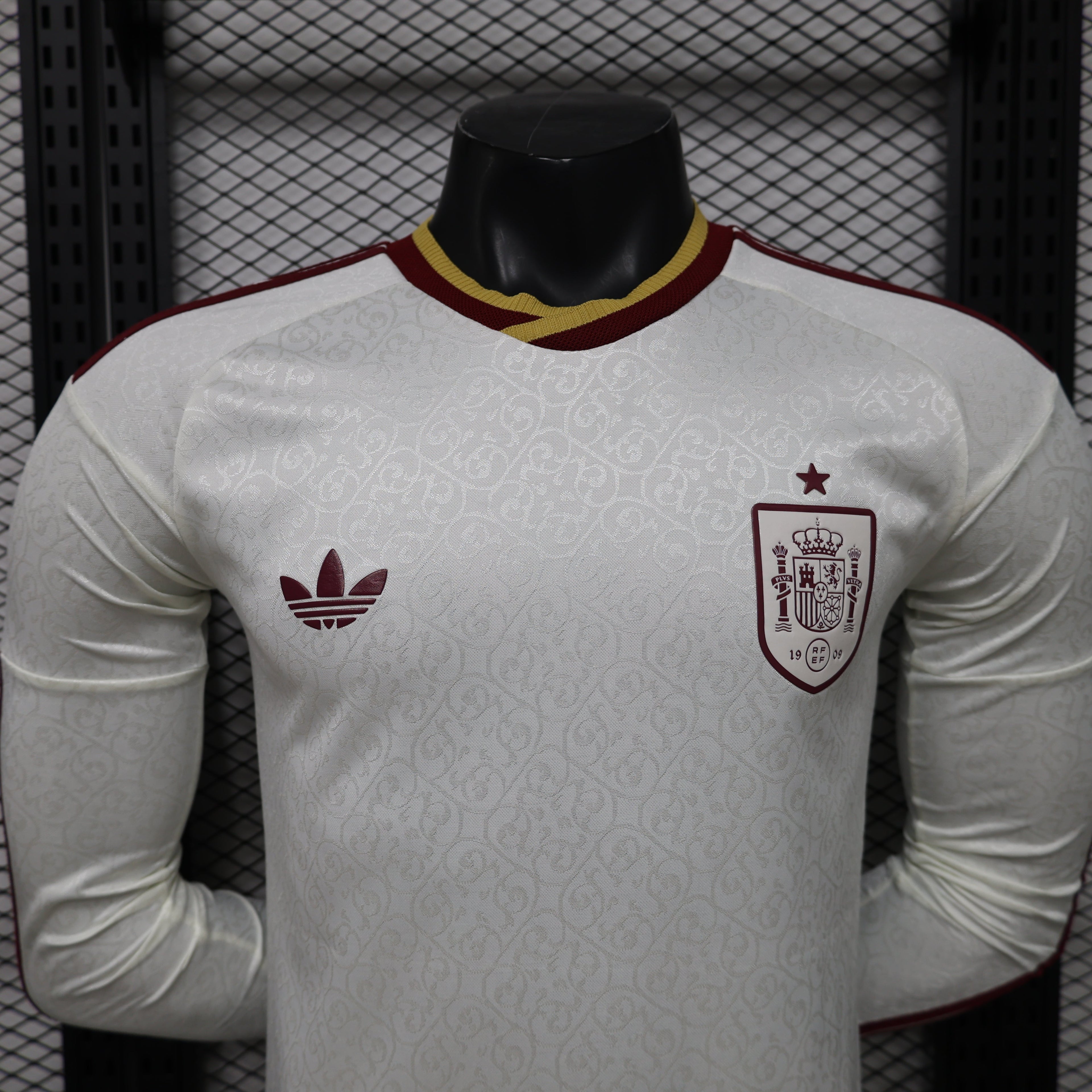 2026-27 Spain Away Long Sleeve Player Version Jersey