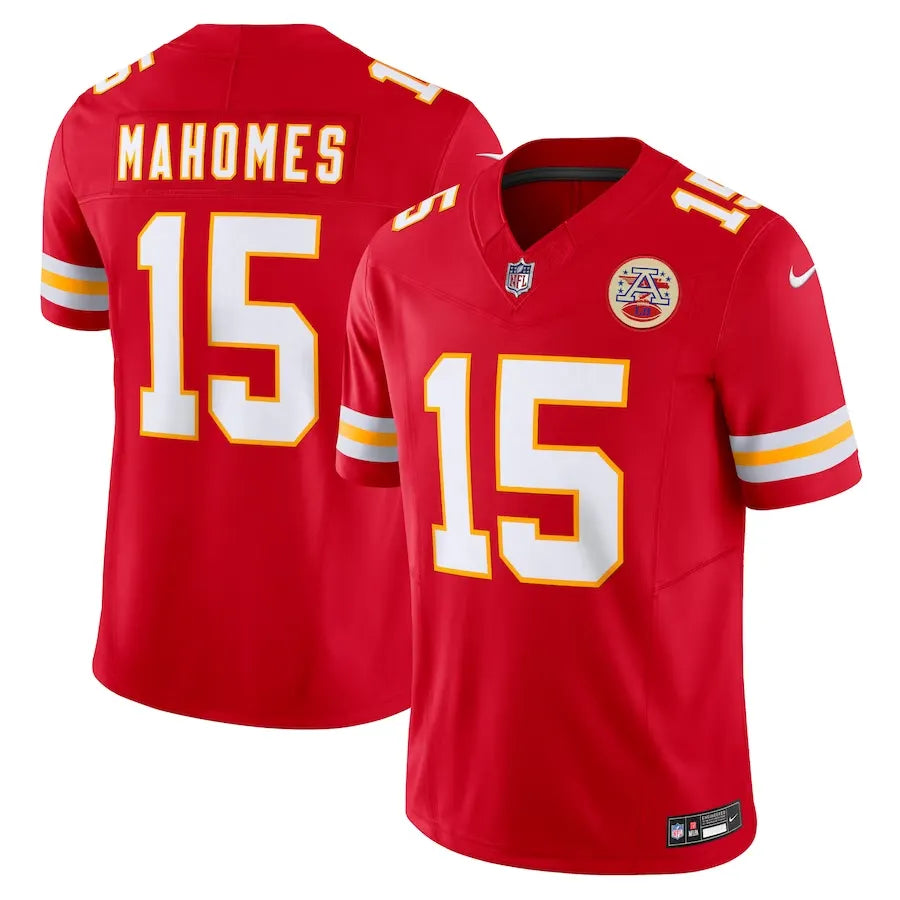Kansas City 15# Patrick Mahomes Nike Vapor F.U.S.E. Limited Jersey