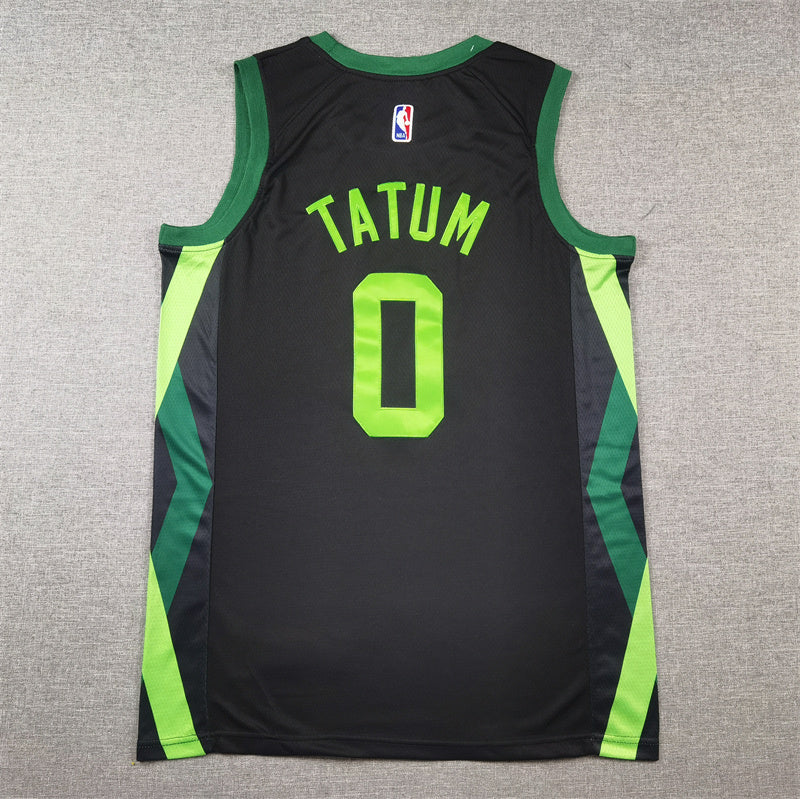 Jayson Tatum Boston Celtics #0 2025 City Edition Swingman Jersey — Embroidered