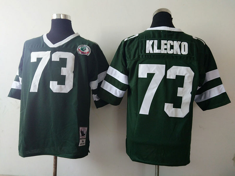 New York Jets  Green Vintage #73 KLECKO  Jersey