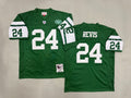 Mens Darrelle Revis#24 New York Jets Vintage Throwback Jersey