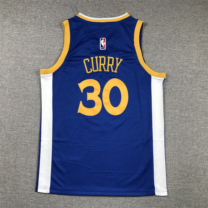 Youth Stephen Curry Golden State Warriors #30  Embroidered  Jersey