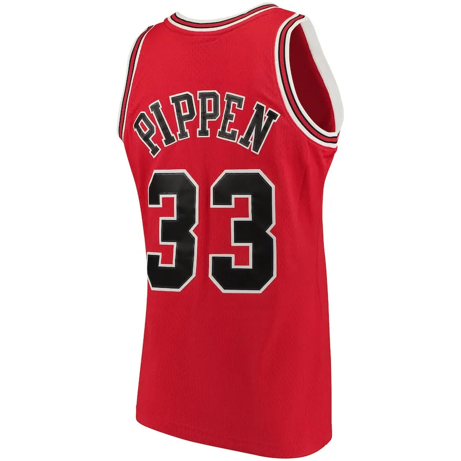Scottie Pippen Chicago Bulls Mitchell & Ness 1997/98 Big & Tall Hardwood Classics Swingman Jersey - Red