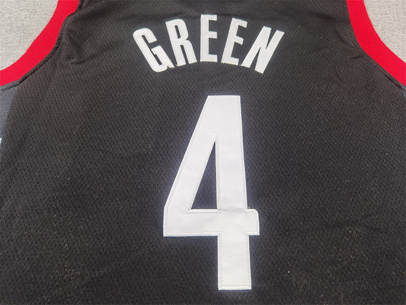 Houston Rockets Jalen Green #4 City Edition Swingman Jersey - Embroidered