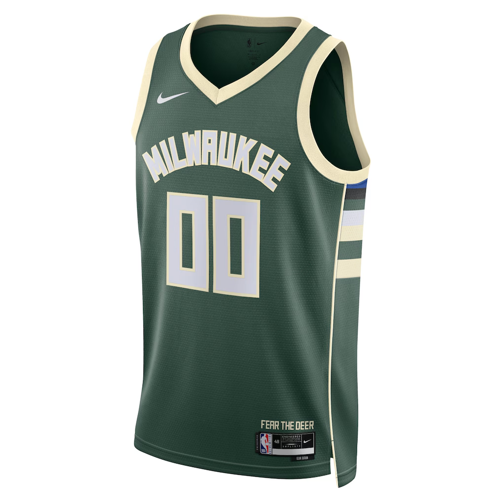 Custom Milwaukee Bucks Jersey