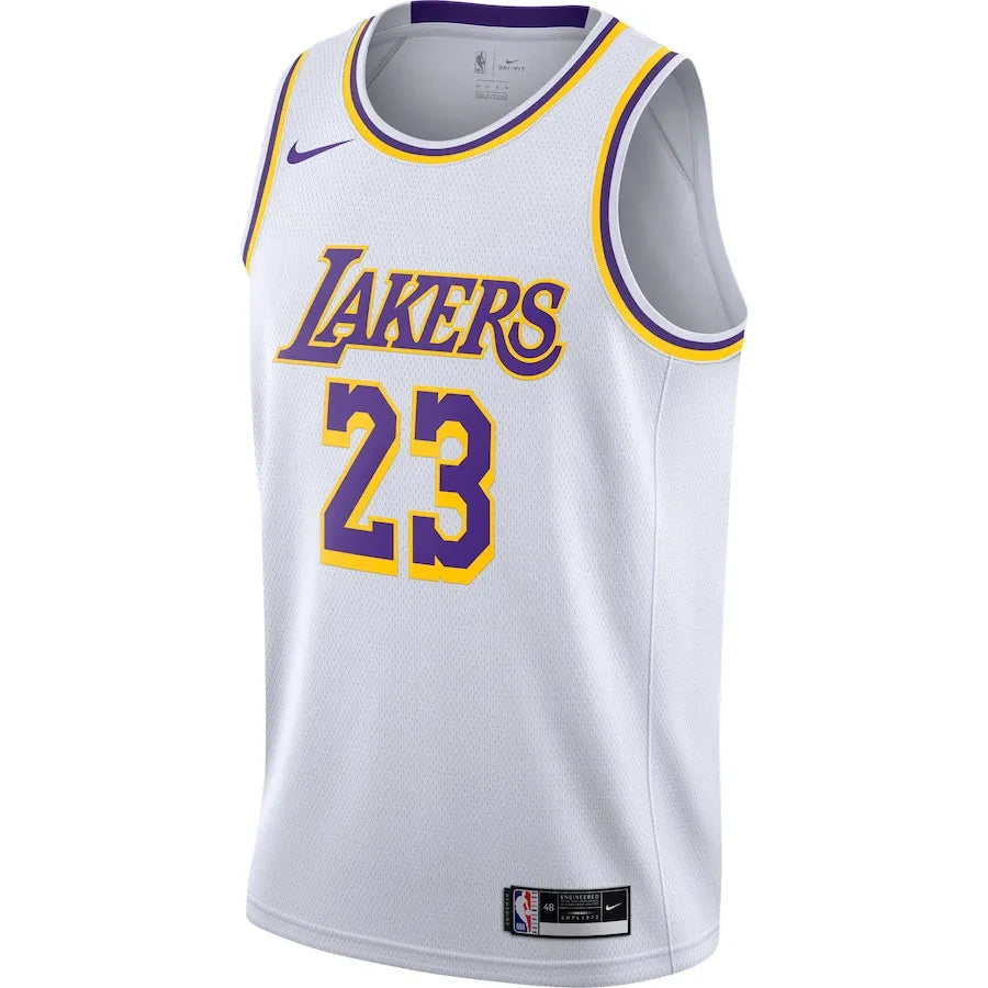LeBron James Los Angeles Lakers  2020/21 Swingman Jersey �?White