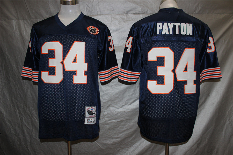 Chicago Bears  Blue Vintage #34 PAYTON  Jersey