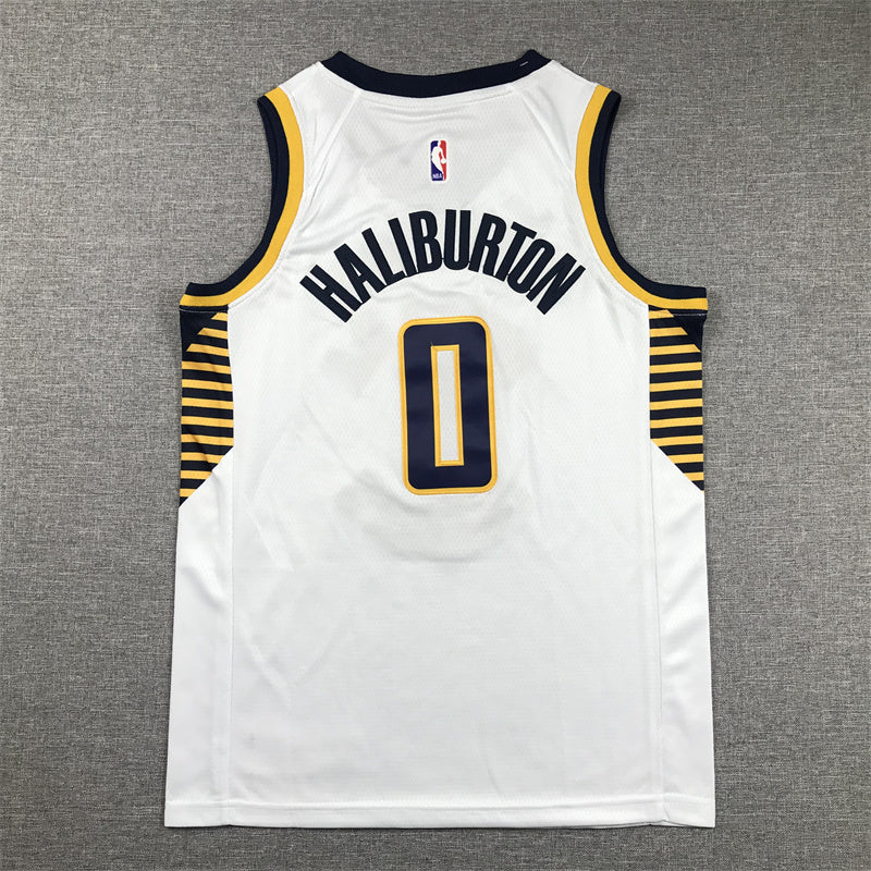 Youth Tyrese Haliburton Indiana Pacers #0   Embroidered  Jersey