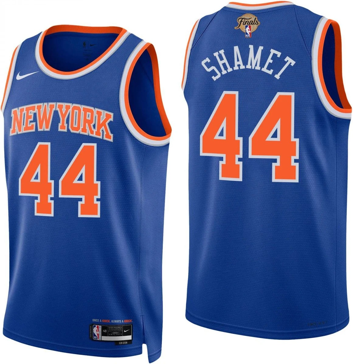 New York Knicks #44 Landry Shamet Blue Jersey-2026 Final