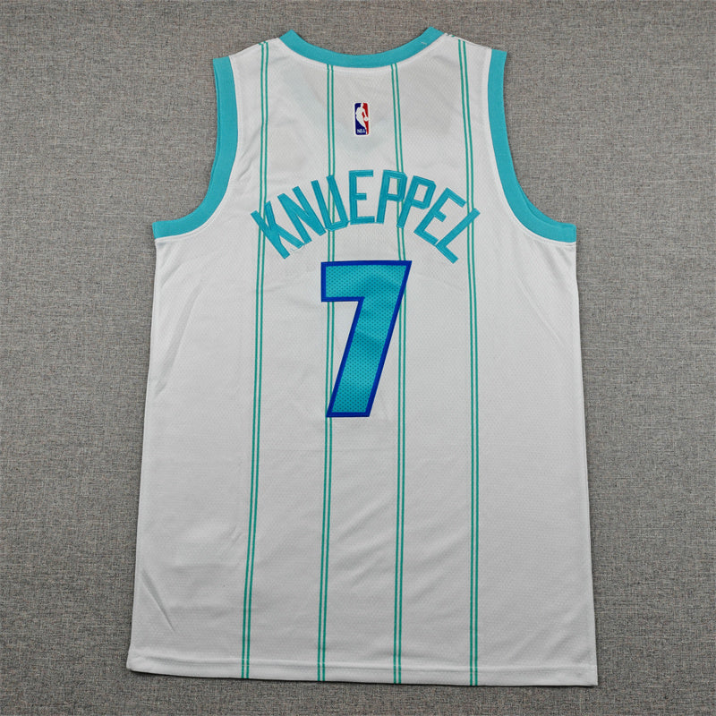 Charlotte Hornets Kon Knueppel #7 City Edition - Embroidered Jersey