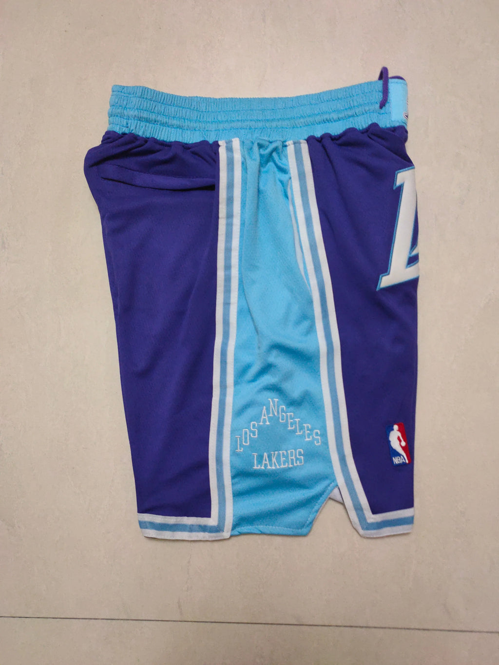 Los Angeles Lakers new purple city version pocket pants