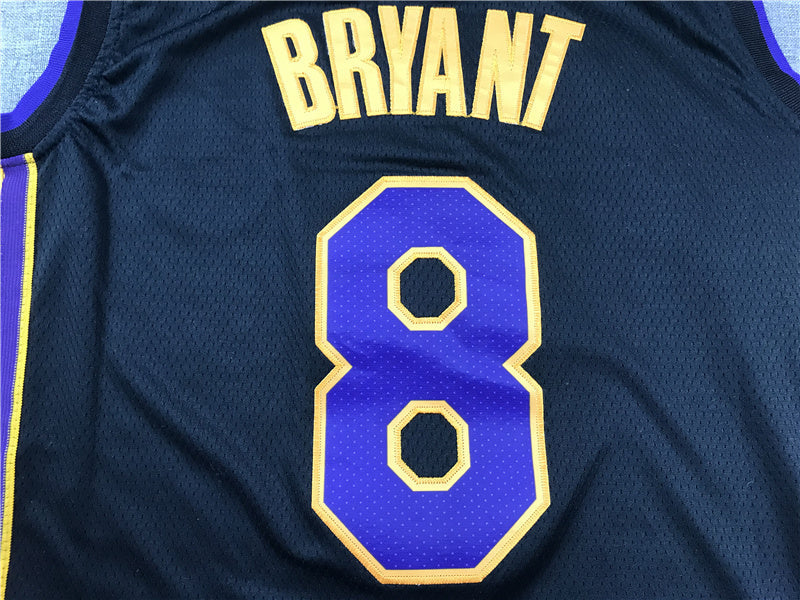 Kobe Bryant #8 Los Angeles Lakers "Retirement Edition" Embroidered Jersey