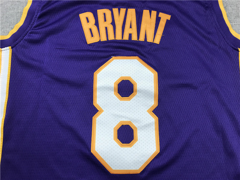 Kobe Bryant #8 Los Angeles Lakers Retirement Edition - Embroidered Jersey