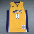 Kobe Bryant #8 Los Angeles Lakers 2000-01 Finals Throwback Jersey — Embroidered