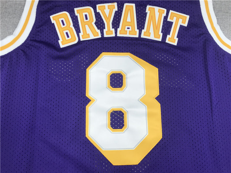Kobe Bryant #8 Los Angeles Lakers 1998 All-Star Throwback Jersey — Embroidered
