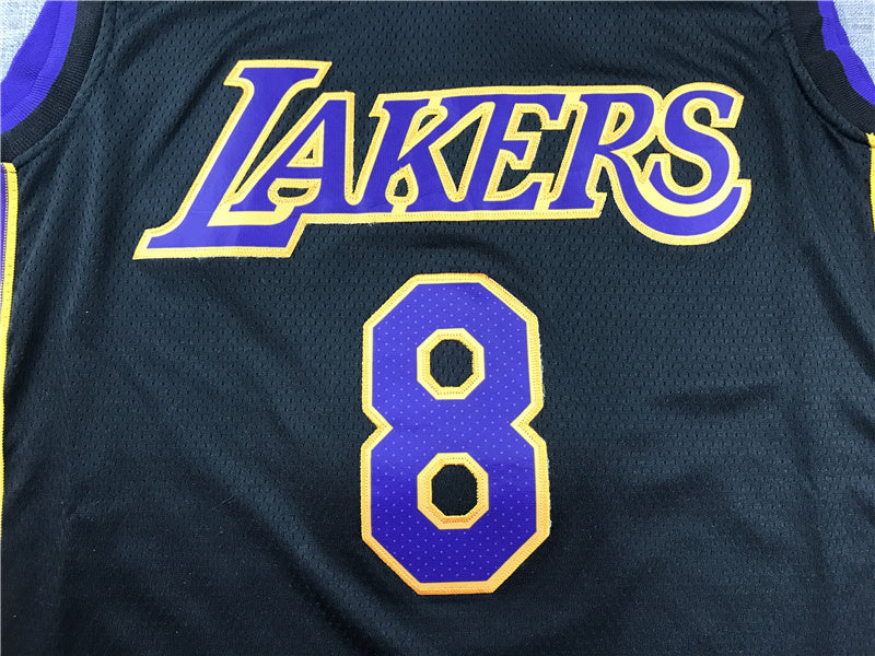 Kobe Bryant #8 Los Angeles Lakers "Retirement Edition" Embroidered Jersey