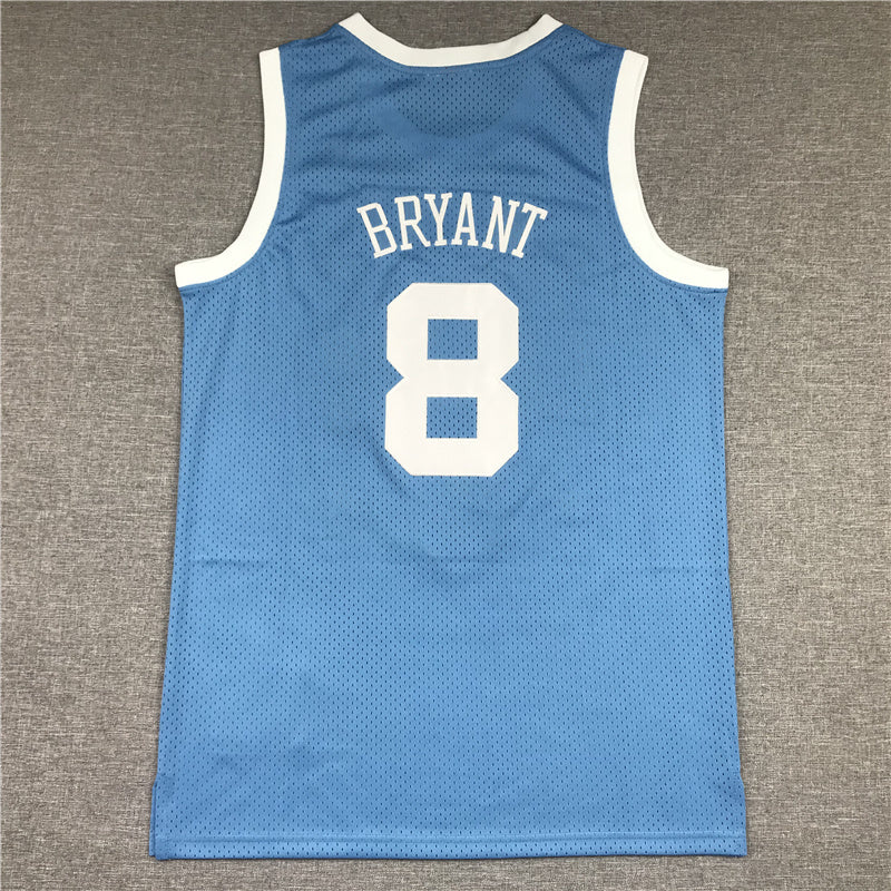 Kobe Bryant #8 Los Angeles Lakers 2004-05 Throwback Jersey — Embroidered