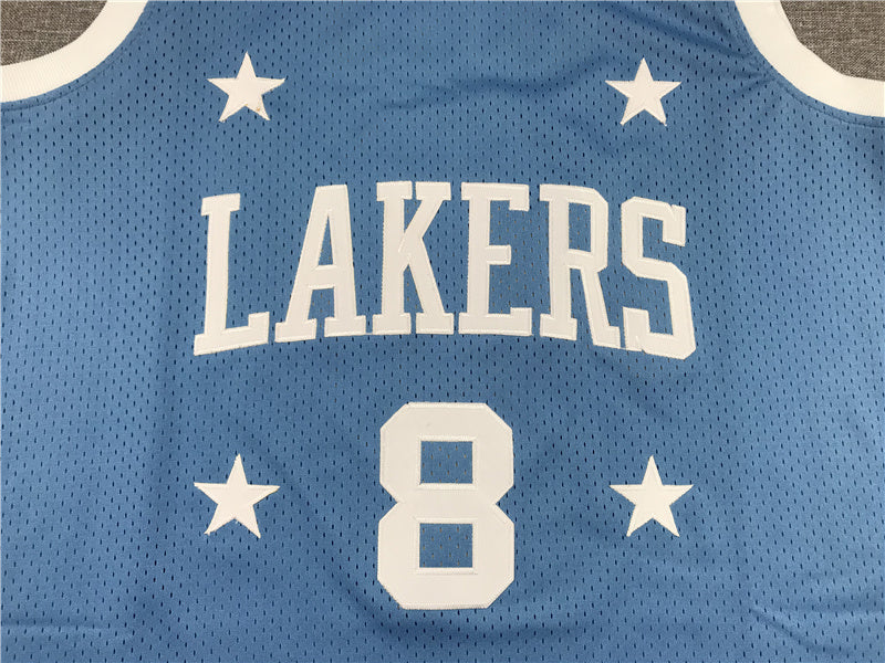 Kobe Bryant #8 Los Angeles Lakers 2004-05 Throwback Jersey — Embroidered