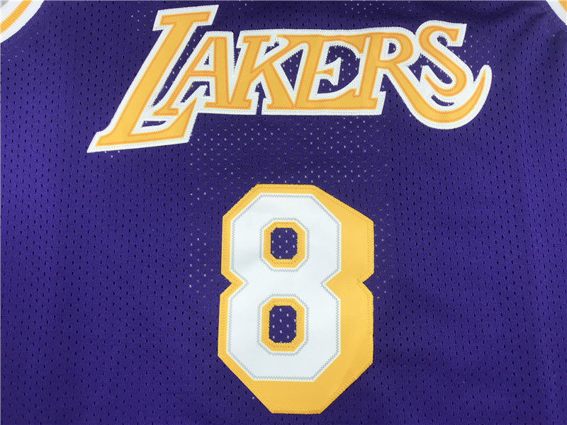 Kobe Bryant #8 Los Angeles Lakers 1998 All-Star Throwback Jersey — Embroidered