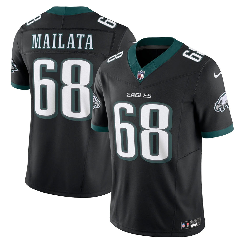Jordan Mailata Philadelphia Eagles  Alternate Vapor F.U.S.E. Limited Jersey - Black