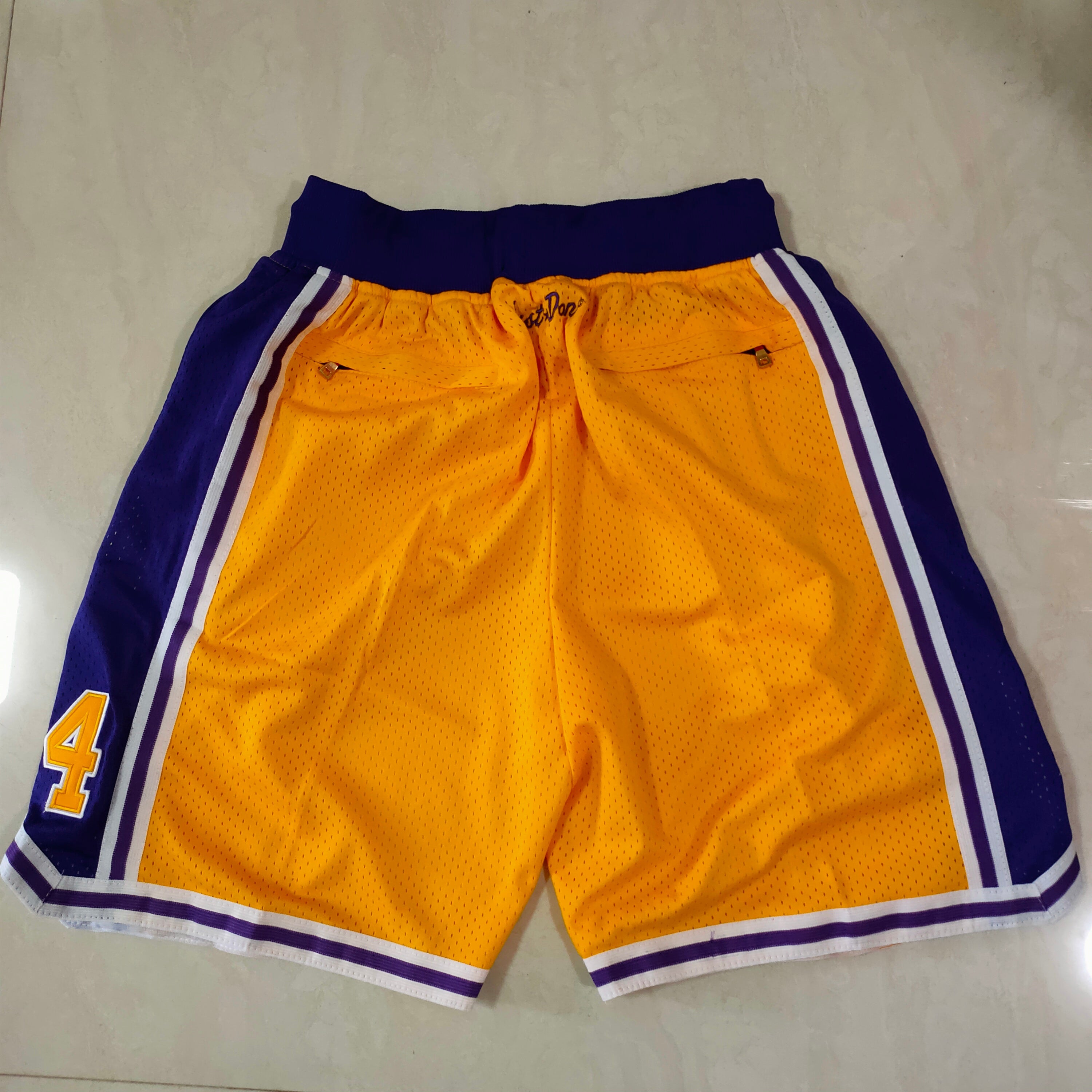 Los Angeles Lakers Yellow 8-24 Juston Pocket Pants