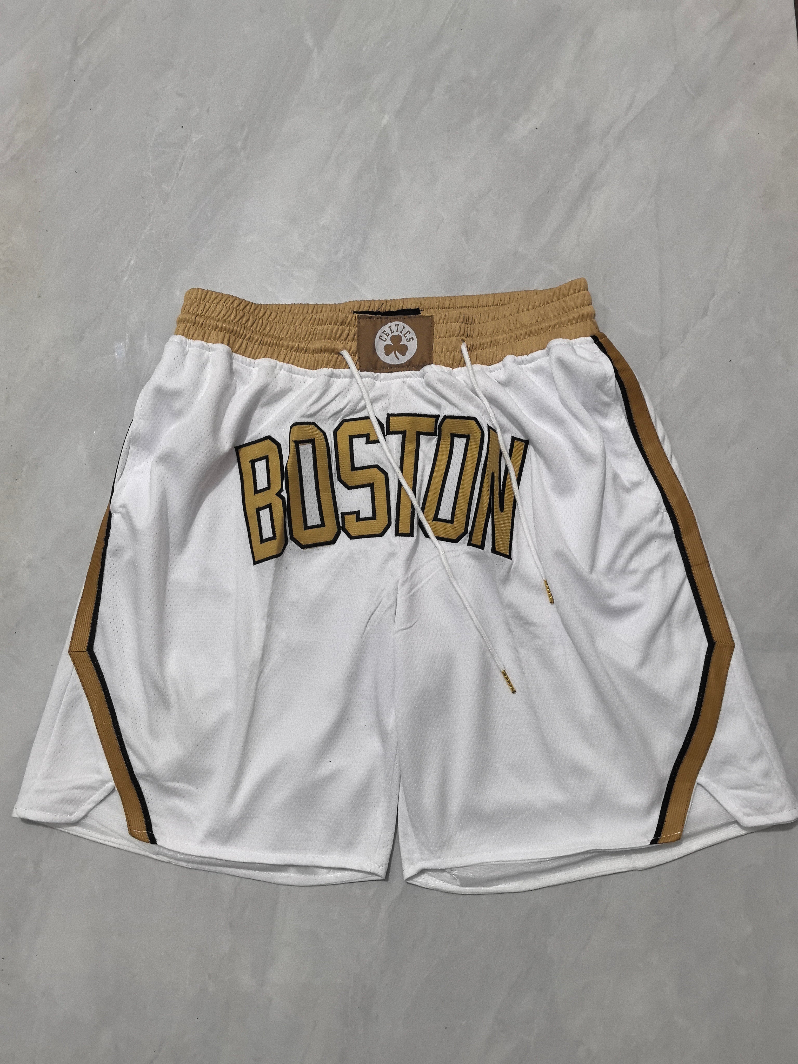 Boston Celtics 2026 White City Edition Pocket Shorts