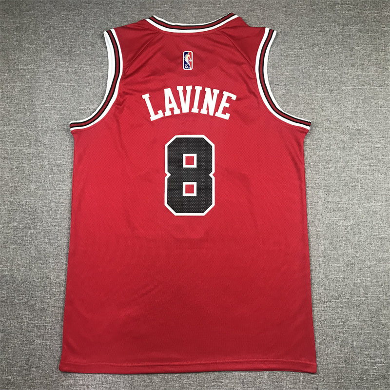 Chicago Bulls Zach LaVine #8 City Edition Swingman Jersey – Embroidered