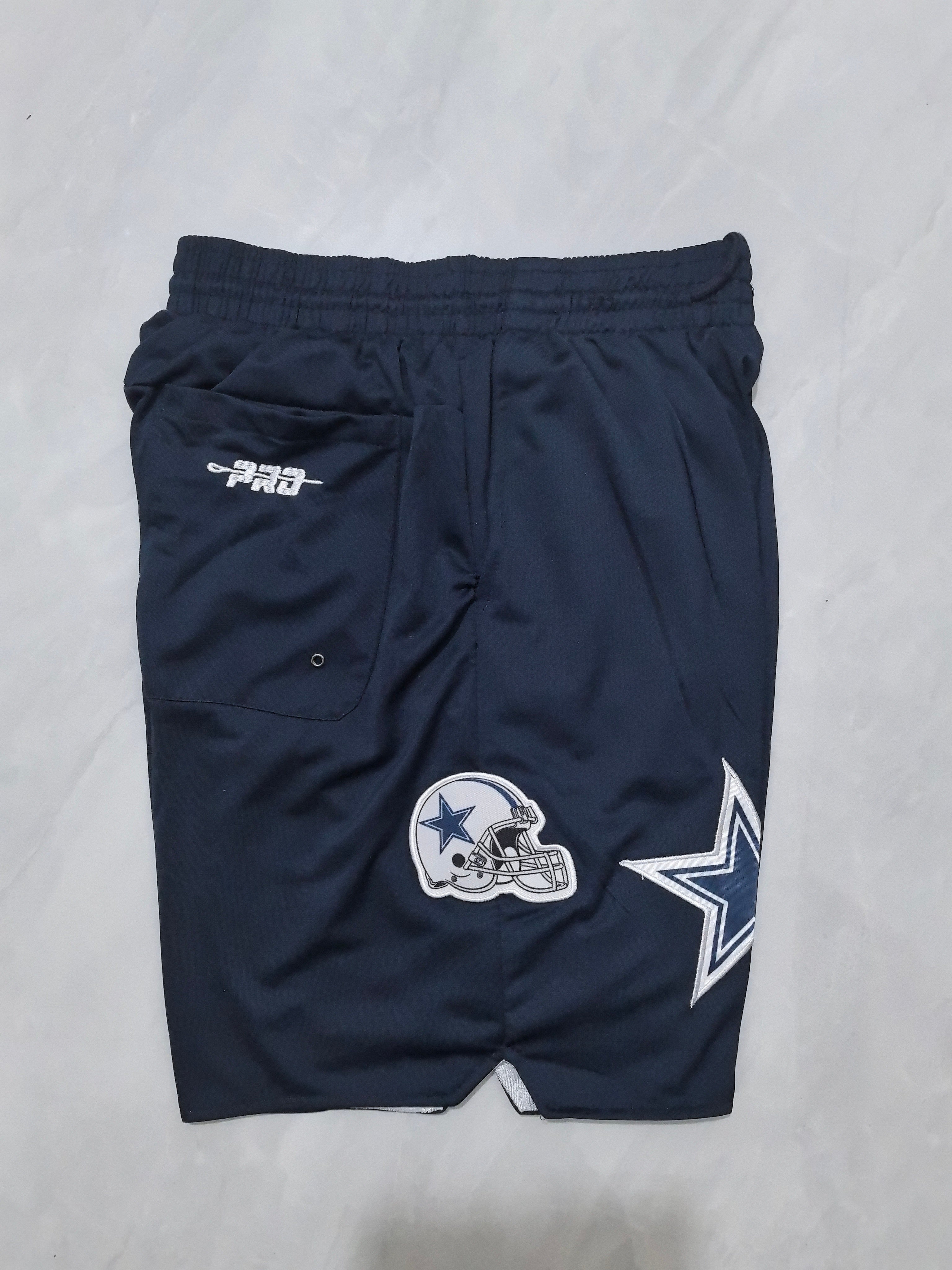 Dallas Cowboys Blue Pocket Shorts