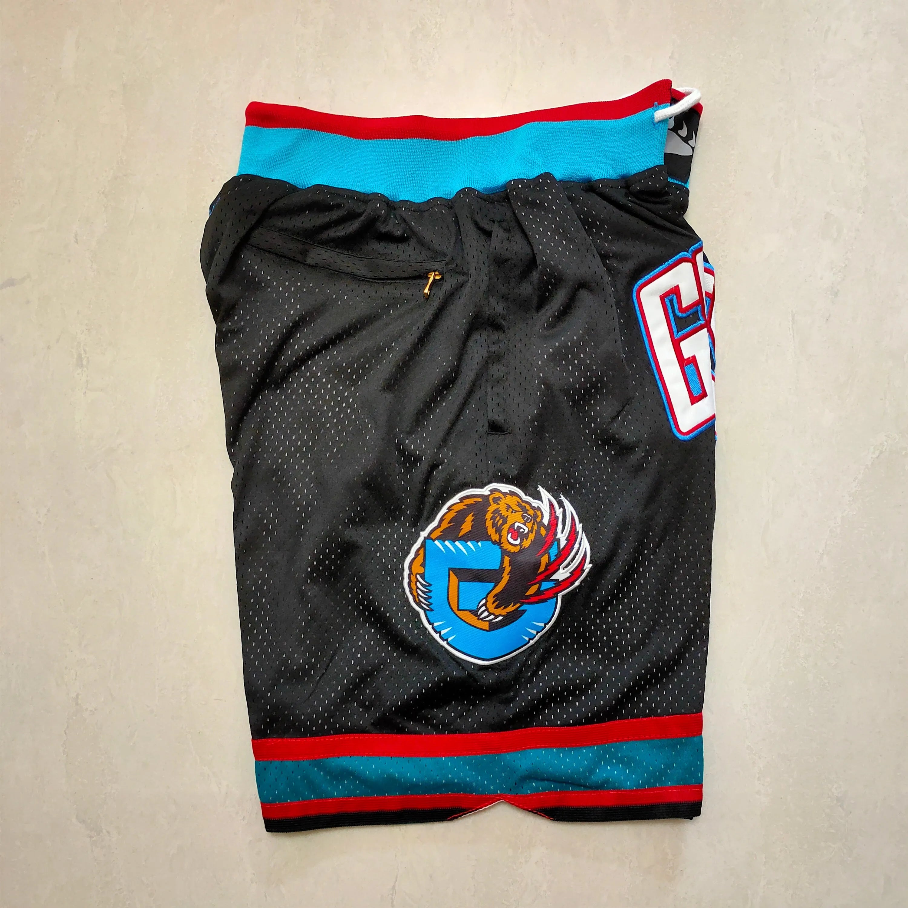 Memphis Grizzlies black pocket pants