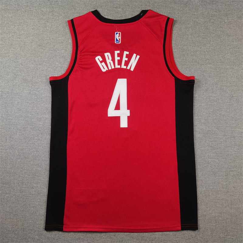 Houston Rockets Jalen Green #4 City Edition Swingman Jersey - Embroidered