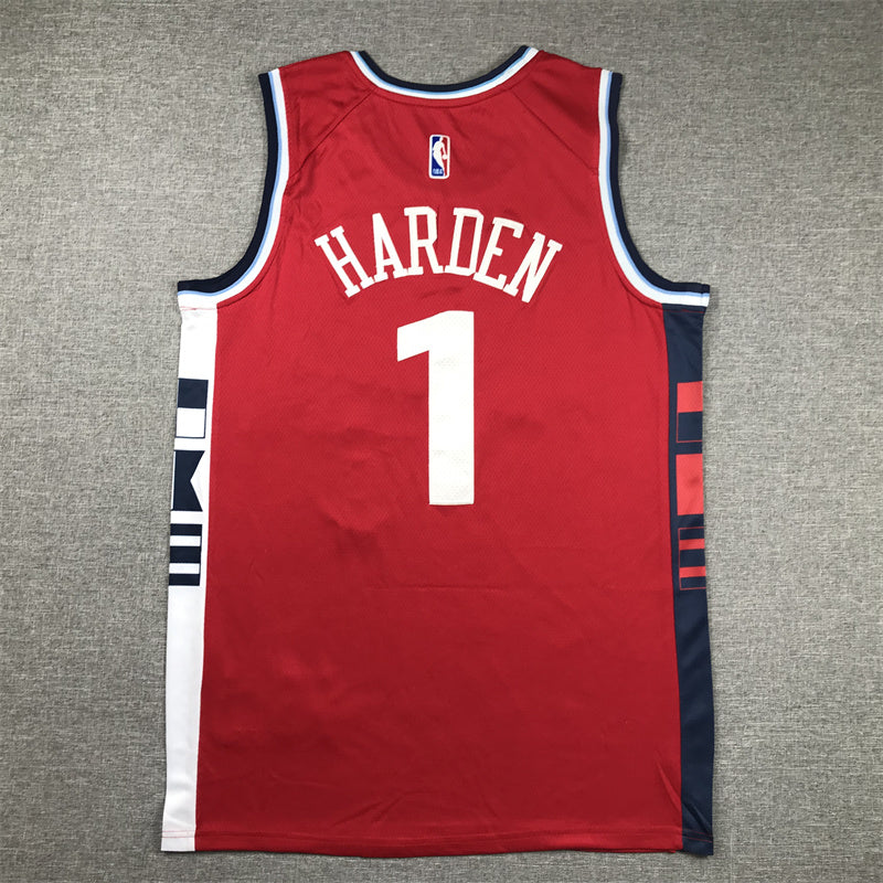 LA Clippers James Harden #1 City Edition Swingman Jersey - Embroidered