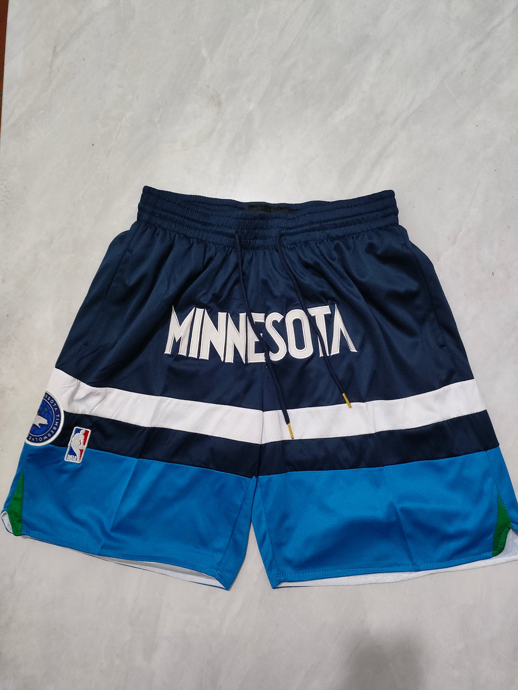 Minnesota Timberwolves Blue Regular Edition Pocket Shorts