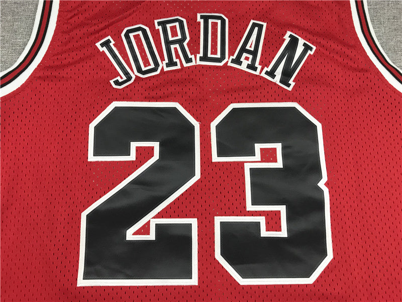 Chicago Bulls Michael Jordan #23 1997-98 Finals Throwback - Embroidered