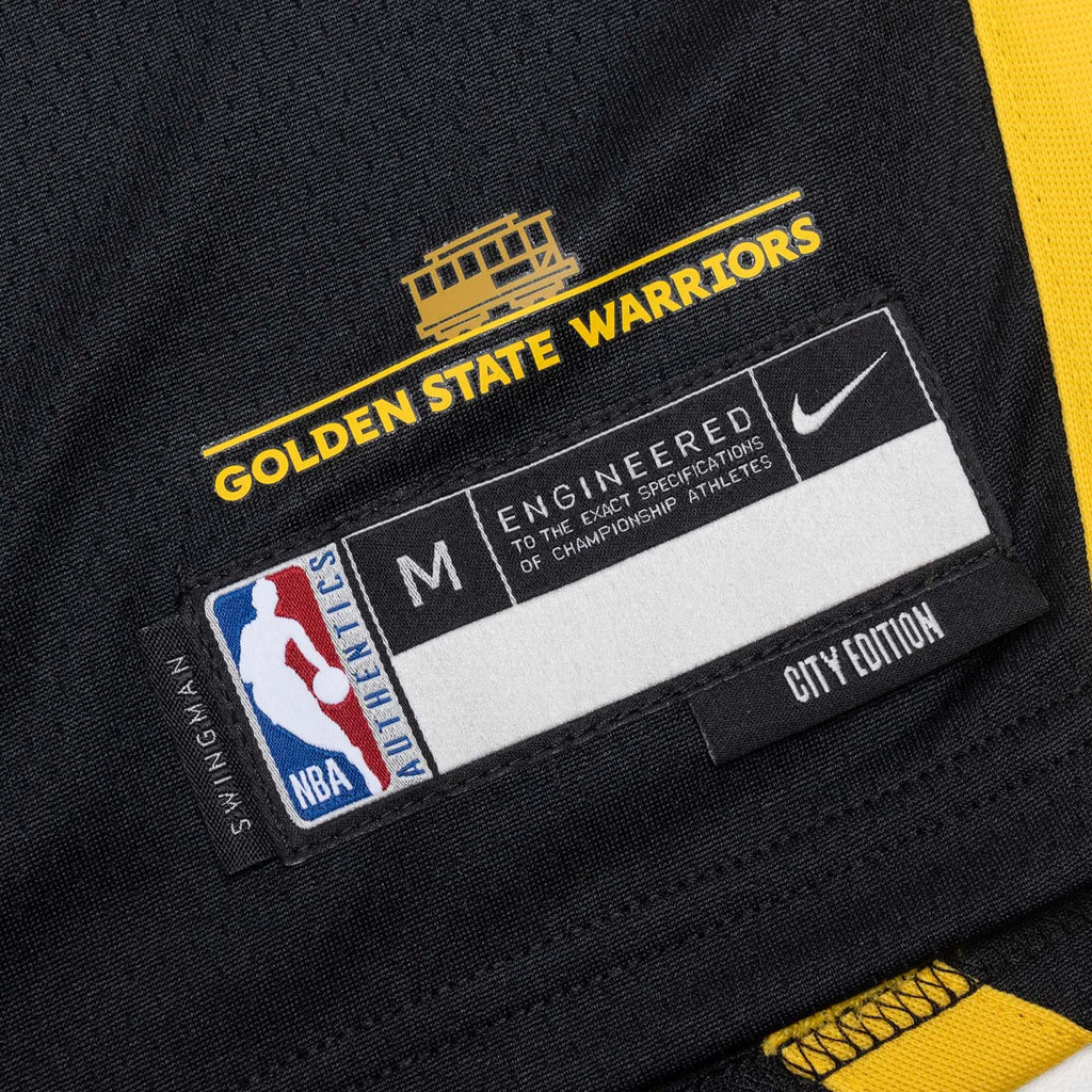Klay Thompson Golden State Warriors 2024 City Edition Swingman Jersey - Black