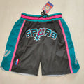 San Antonio Spurs black pocket pants