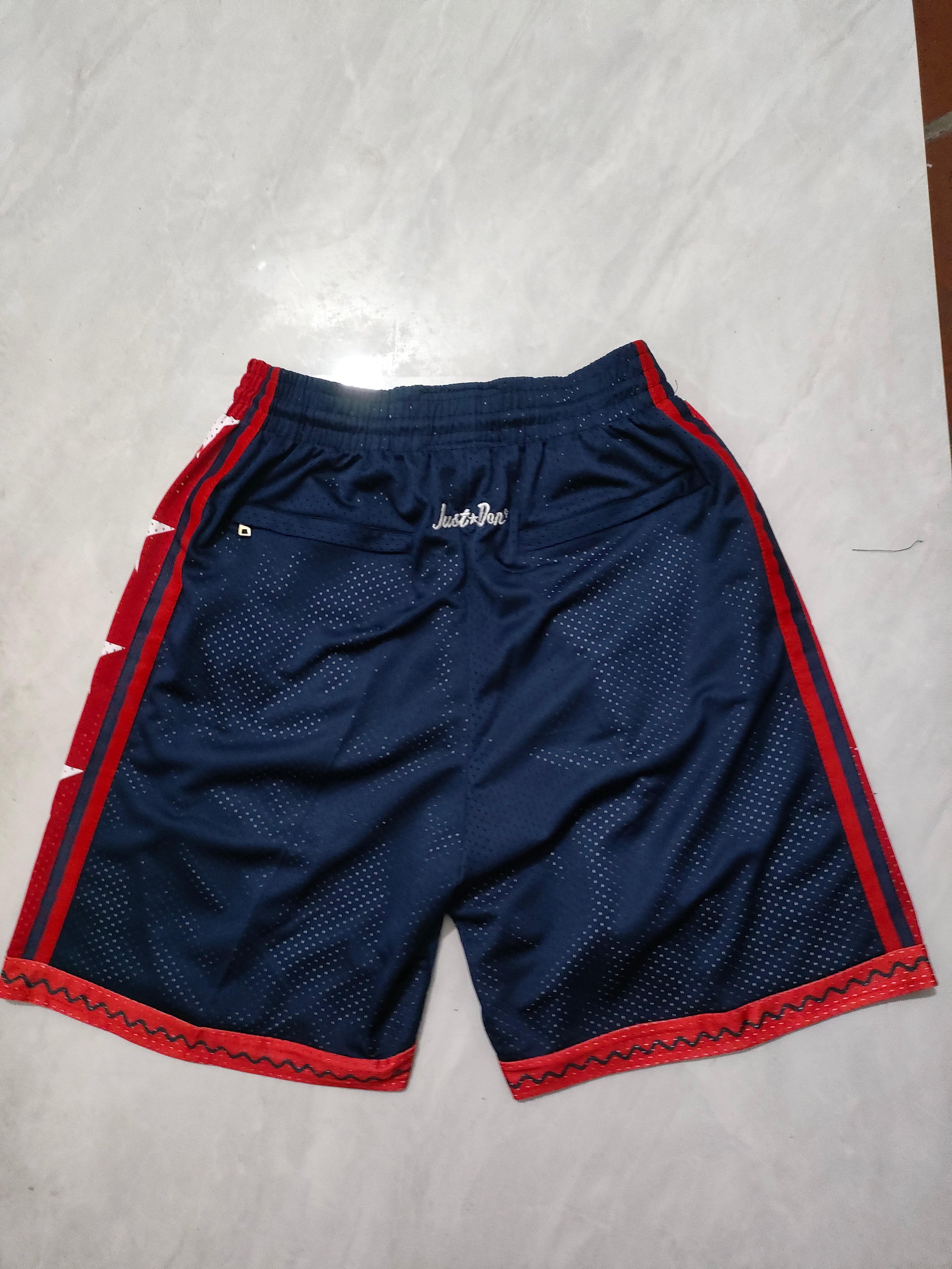 American Olympic Blue Pocket Shorts